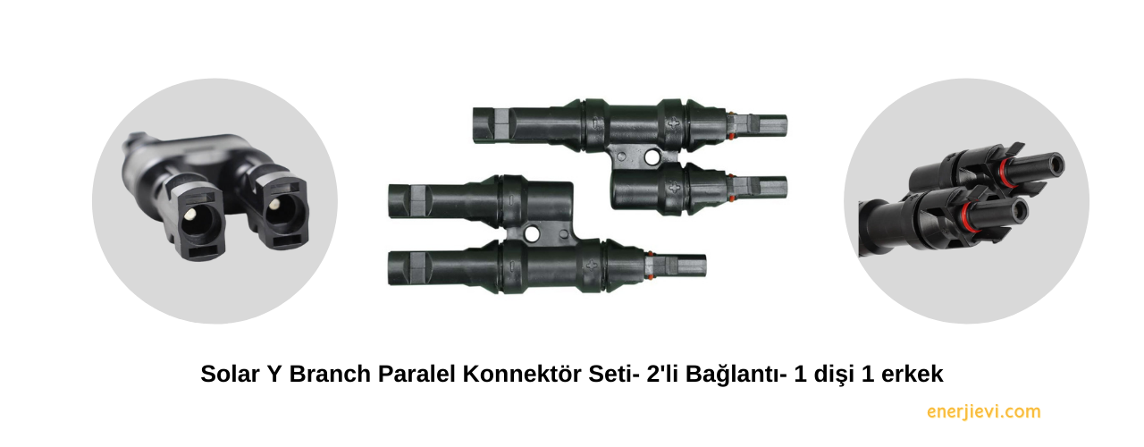 Solar Y Branch Paralel Konnektör